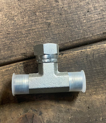 T-stykke 3/8" M/F/M