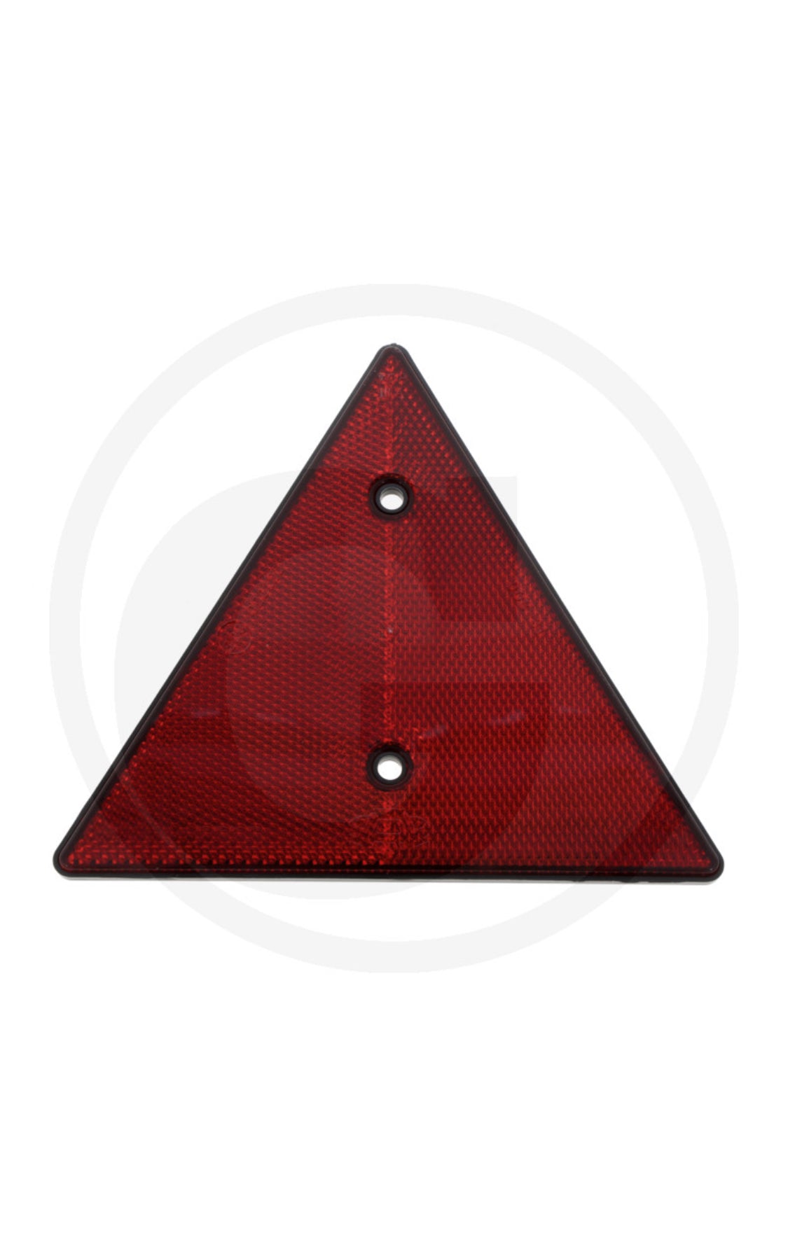 GRANIT Bagrefleks rød trekantet